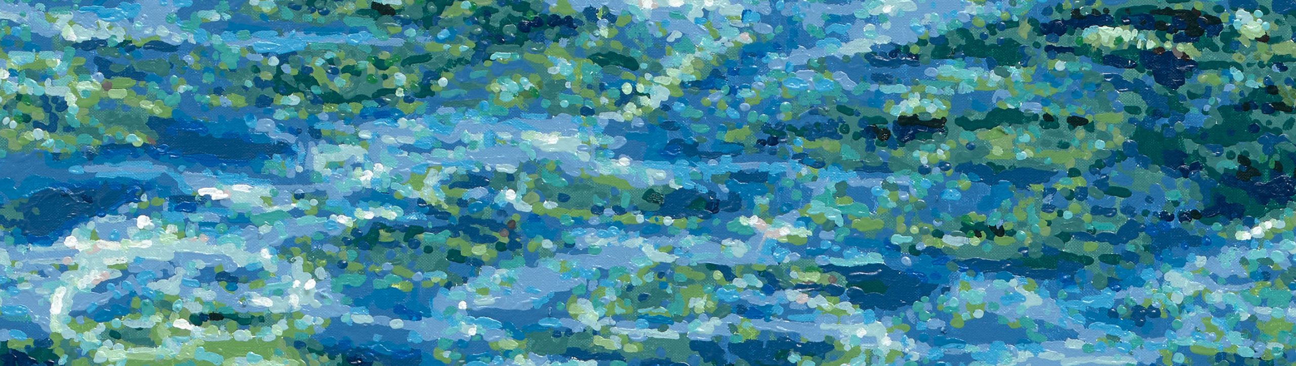 Torsten Derk Römer, Meer der Emotionen 1, 2026, Öl auf Leinwand, Ausschnitt