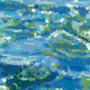 Torsten Derk Römer, Meer der Emotionen 1, 2026, Öl auf Leinwand, Ausschnitt